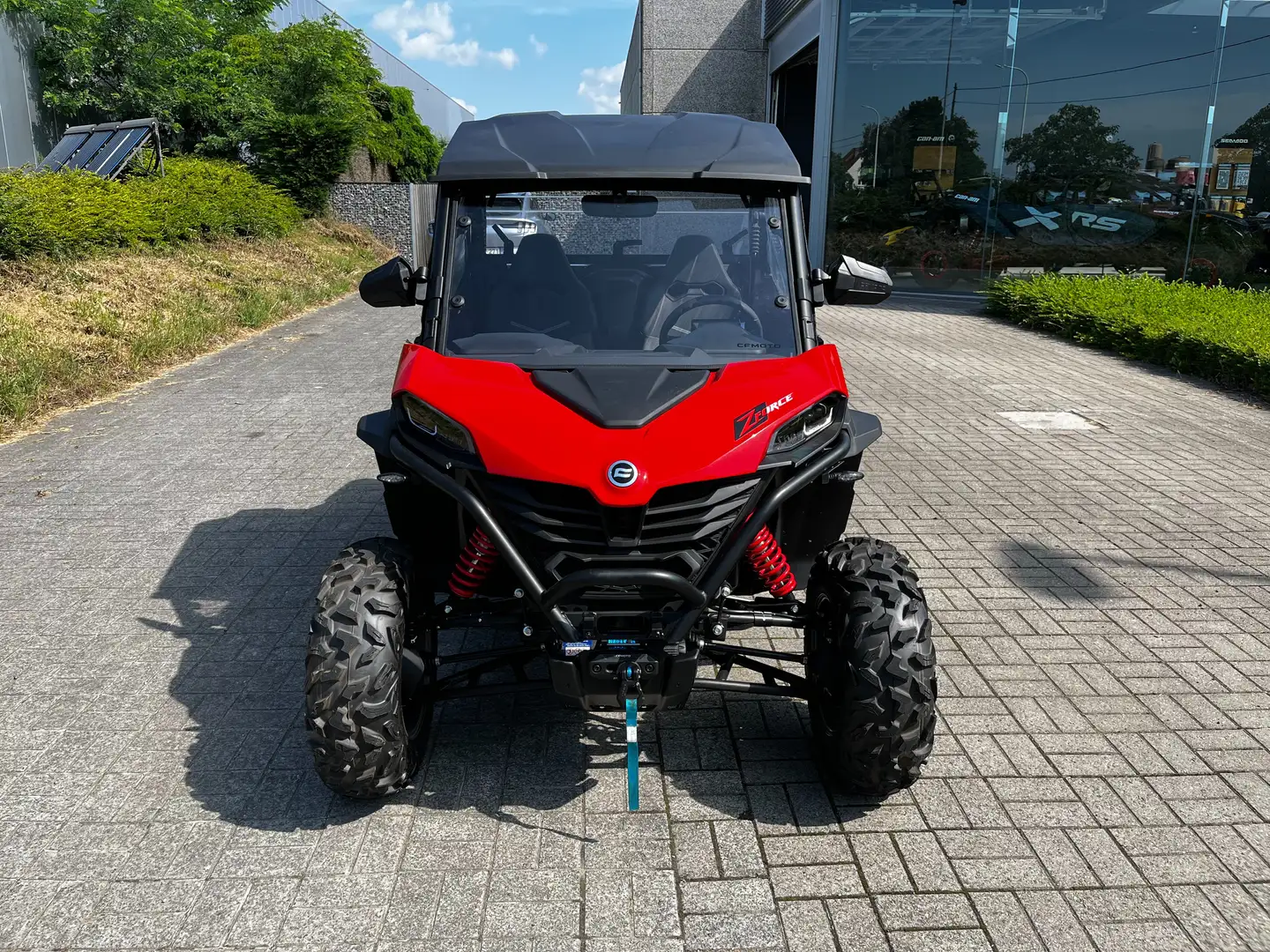 CFMOTO ZForce 800 Sport L7 // amper 24km! Incl. volledige cabine! Rouge - 2