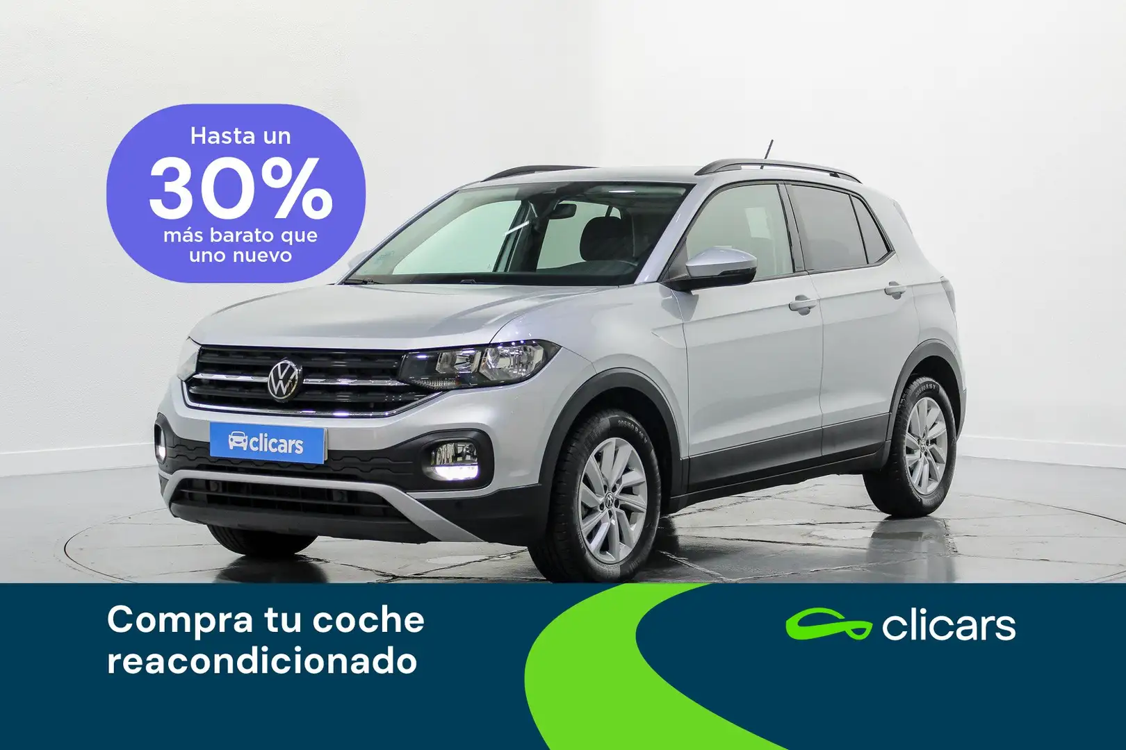 Volkswagen T-Cross 1.0 TSI Advance 81kW Plateado - 1