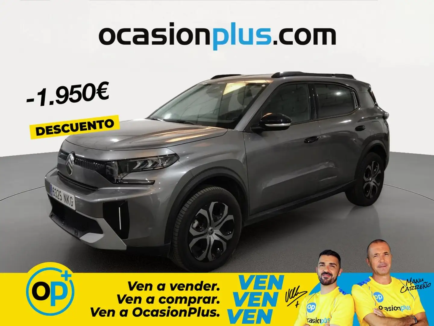Citroën C3 Aircross Hybrid Plus e-DCS6 145 Gris - 1