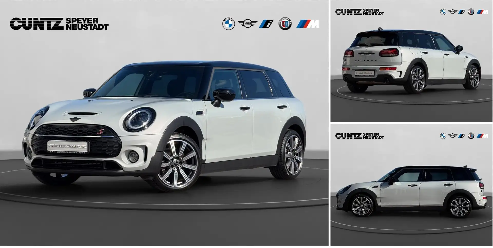 MINI Cooper S Clubman LED Kamera Navi Komfortzgang Weiß - 1