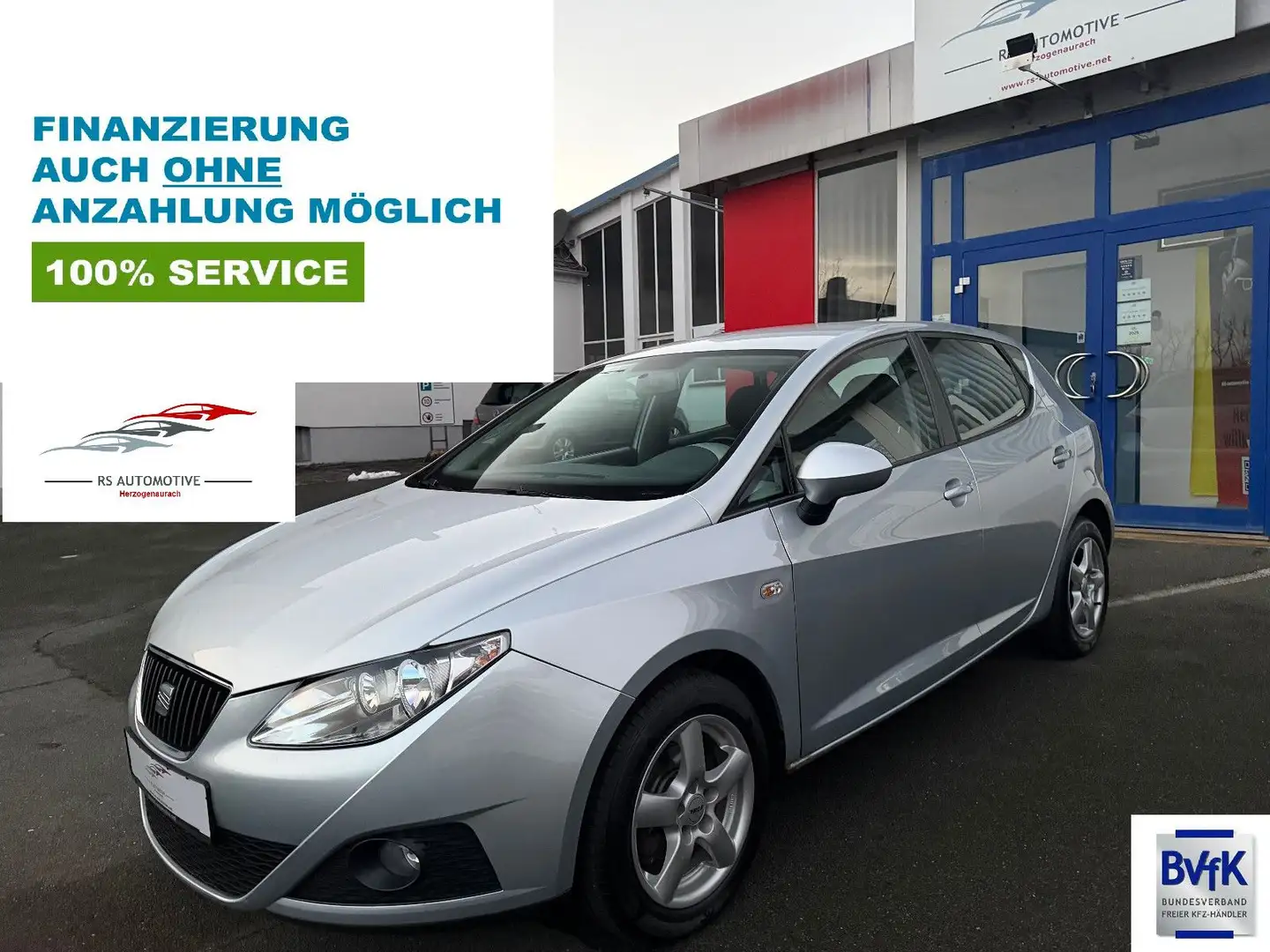 SEAT Ibiza Lim. Stylance 1.4 5-Türer*1.Hd*Tempo*Klima Zilver - 1