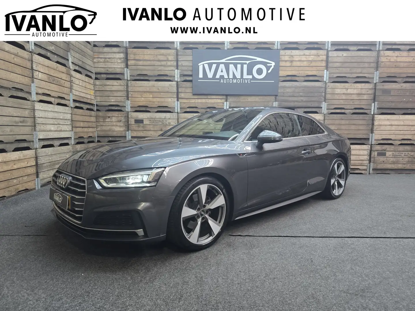 Audi A5 Coupé 2.0 TFSI ultra Launch Edition Led Pano Navi Grigio - 1