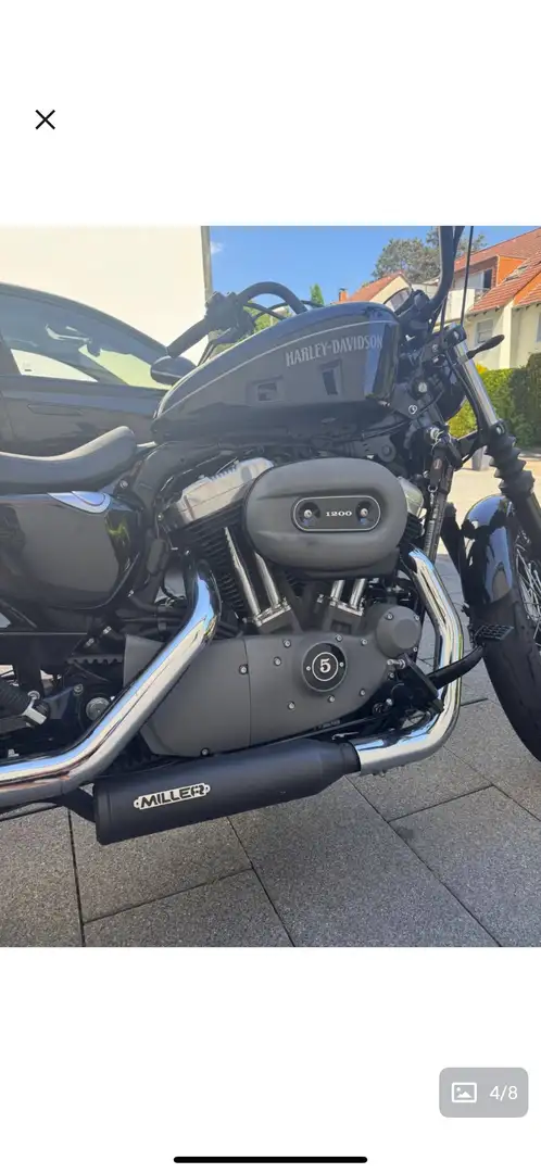 Harley-Davidson Sportster 1200 Zwart - 1