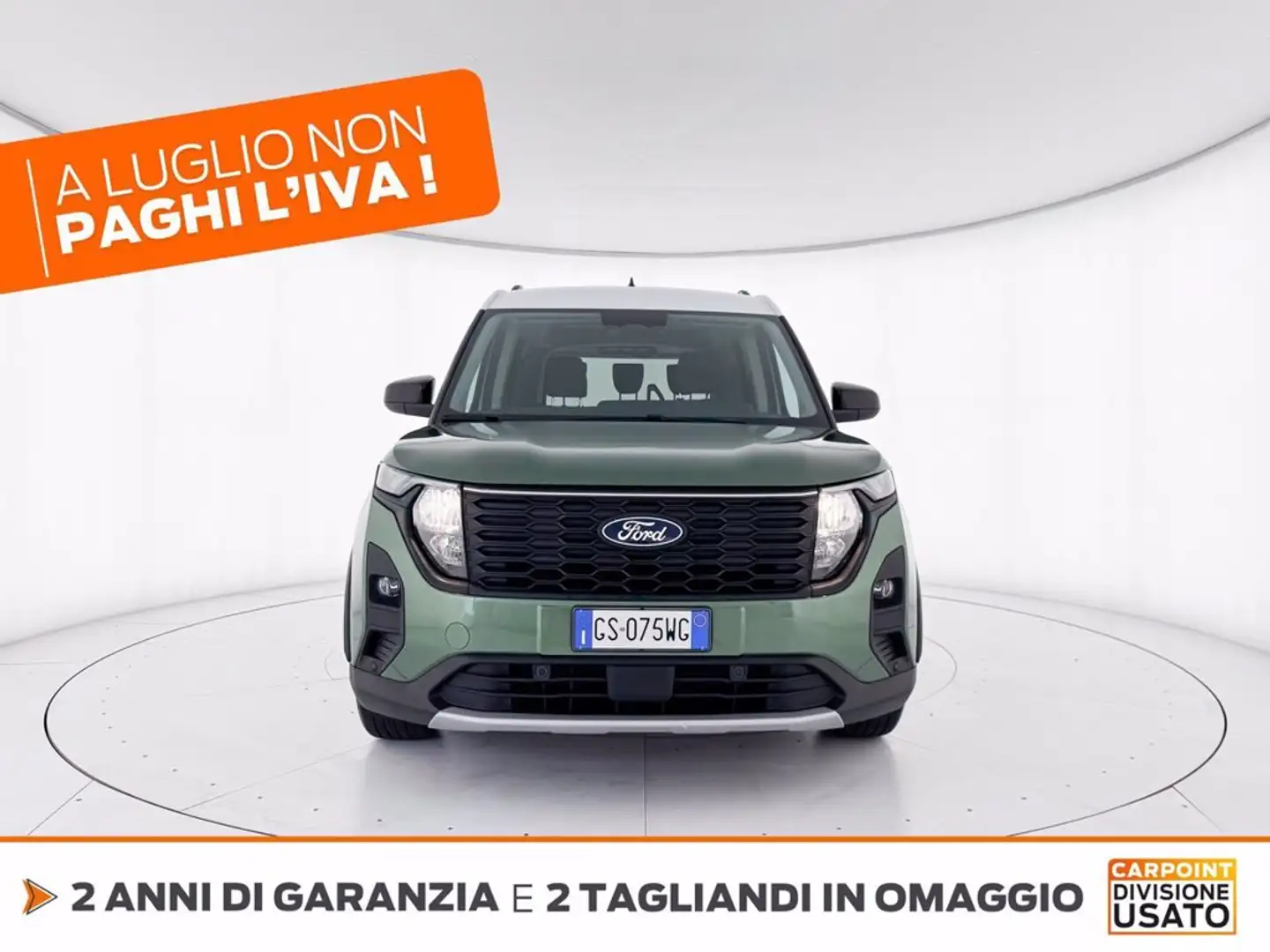 Ford Tourneo Courier ii 1.0 ecoboost 125cv active powershift Verde - 2