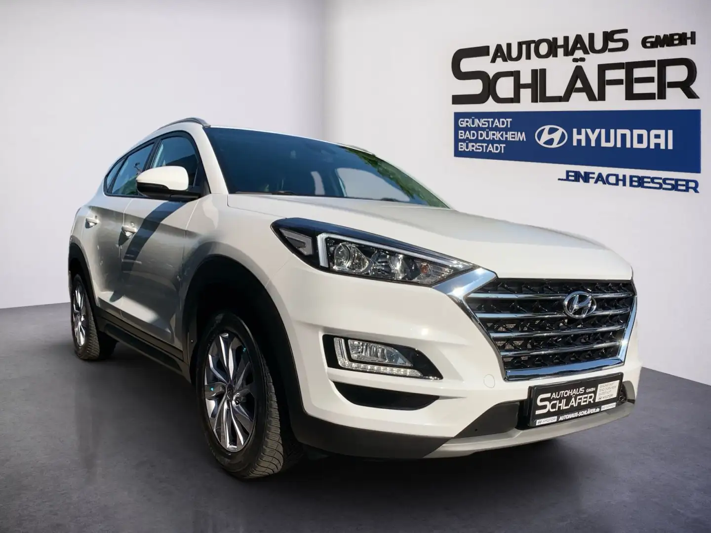 Hyundai TUCSON TUCSON 1.6 Turbo 7-DCT Trend Krell Navi Blanc - 2