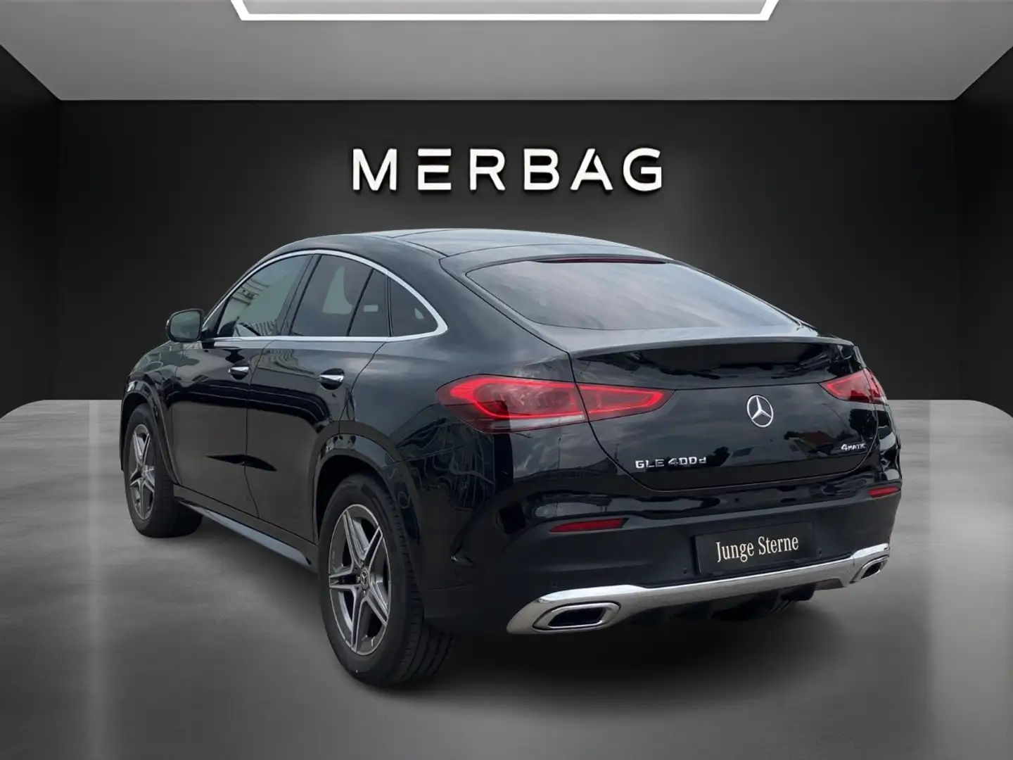 Mercedes-Benz GLE 400 d 4MATIC Coupé Černá - 2