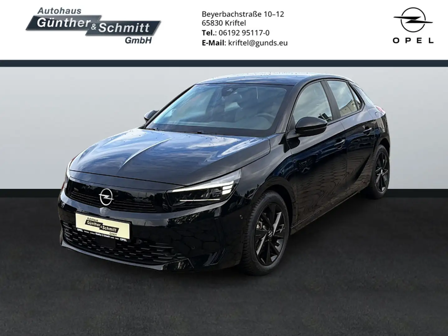 Opel Corsa F 1.2 Basis LENKRADHZ. PDC KAMERA SHZ Noir - 1