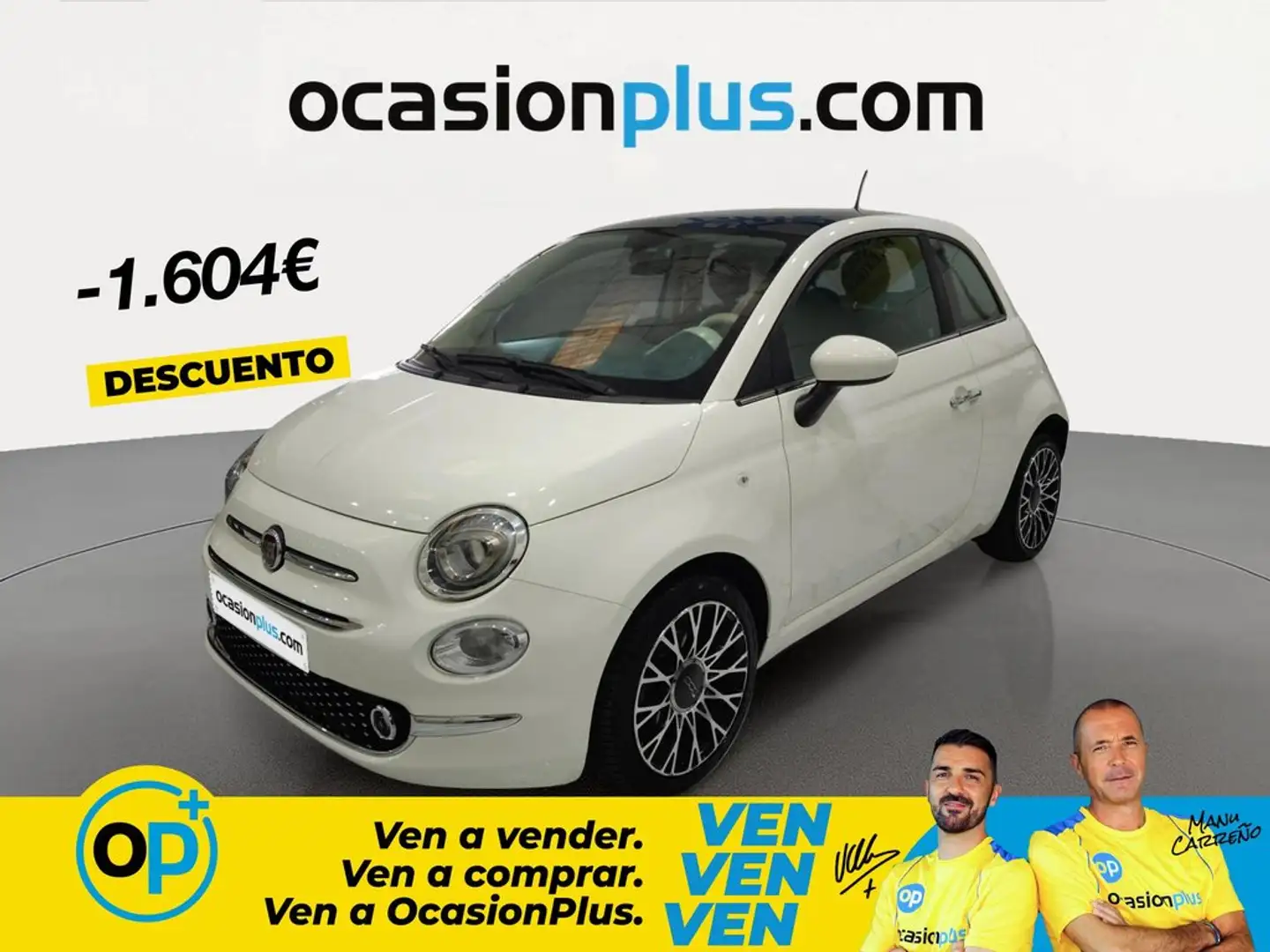 Fiat 500 1.0 Hybrid Dolcevita 52kW Blanco - 1