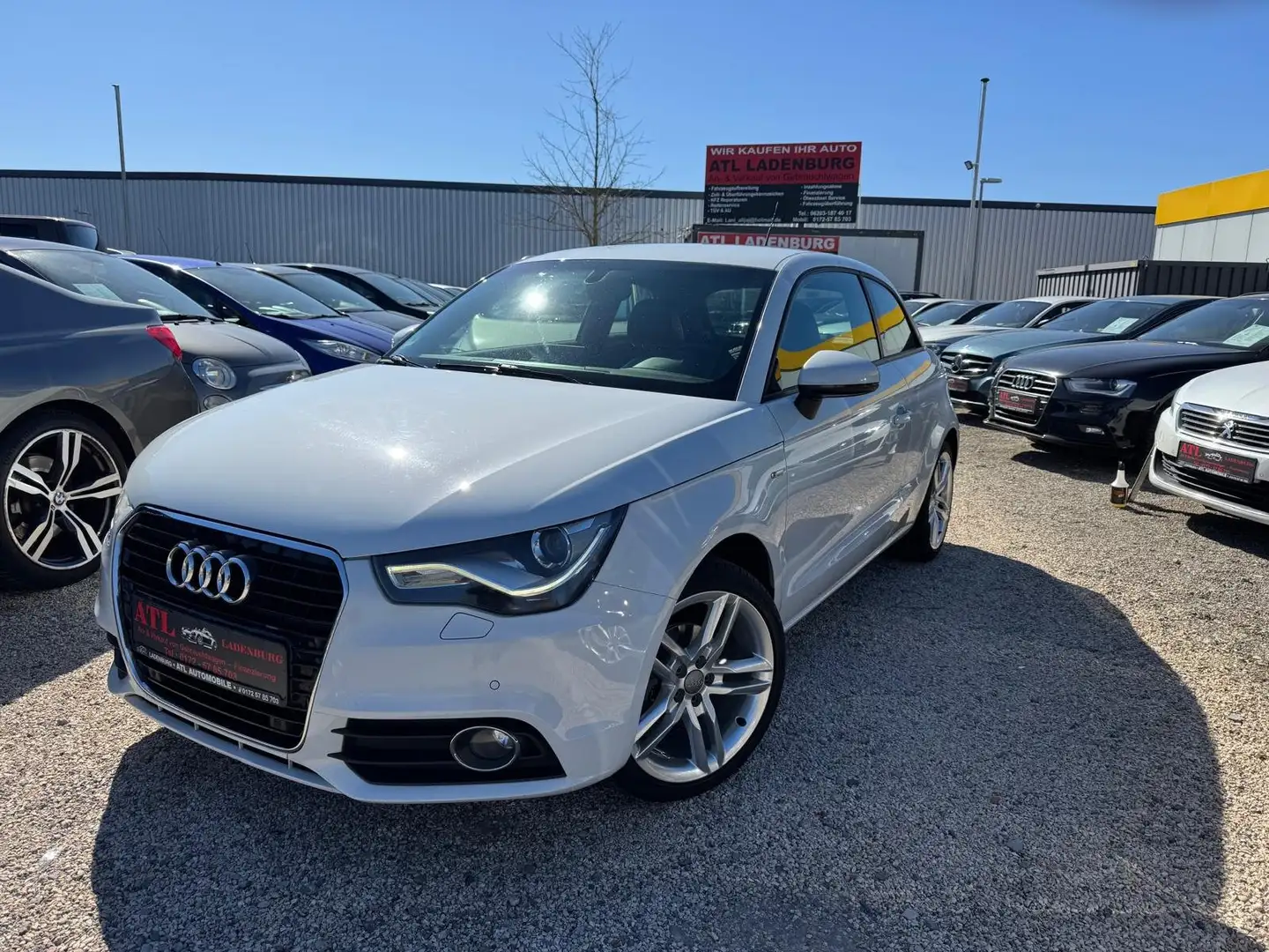 Audi A1 S line Sportpaket Bianco - 1
