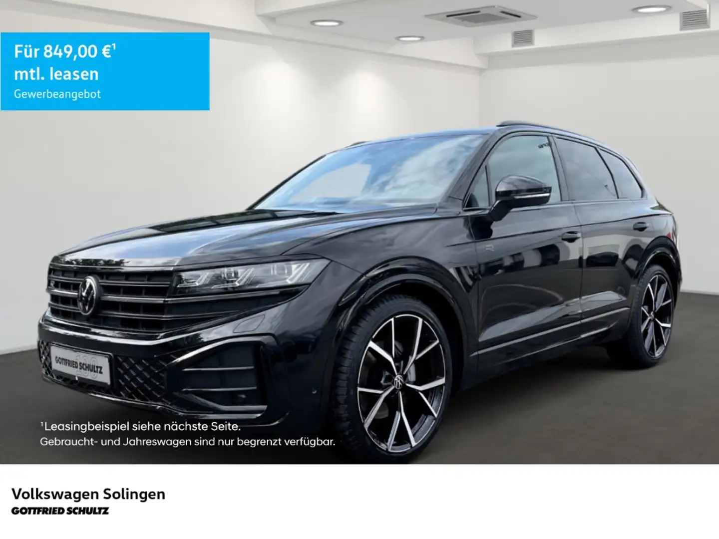 Volkswagen Touareg 3.0l TDI R-LINE MATRIX BLACKSTYLE AHK DYNAUDIO Schwarz - 1