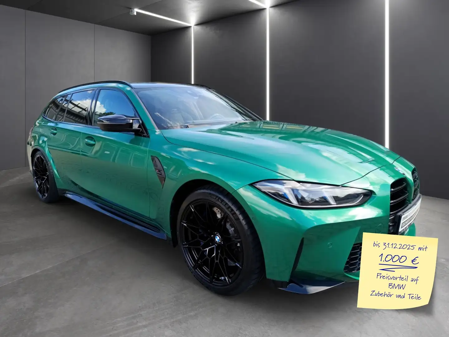 BMW M3 Touring Competition xDrive+LCI/FACELIFT+LIVE COCKP Grün - 2