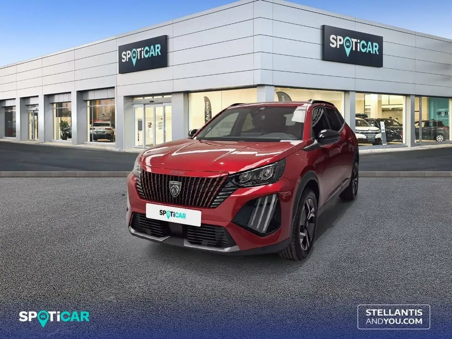 Peugeot 2008 1.2 PureTech S&S Allure 100 crvena - 1