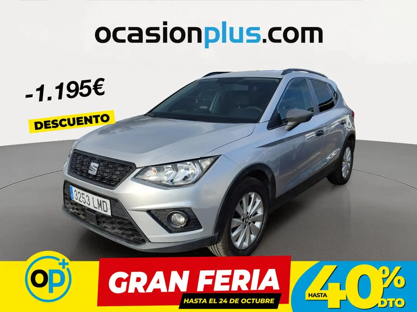 SEAT Arona 1.0 TSI S&S Reference 95 Gris - 1