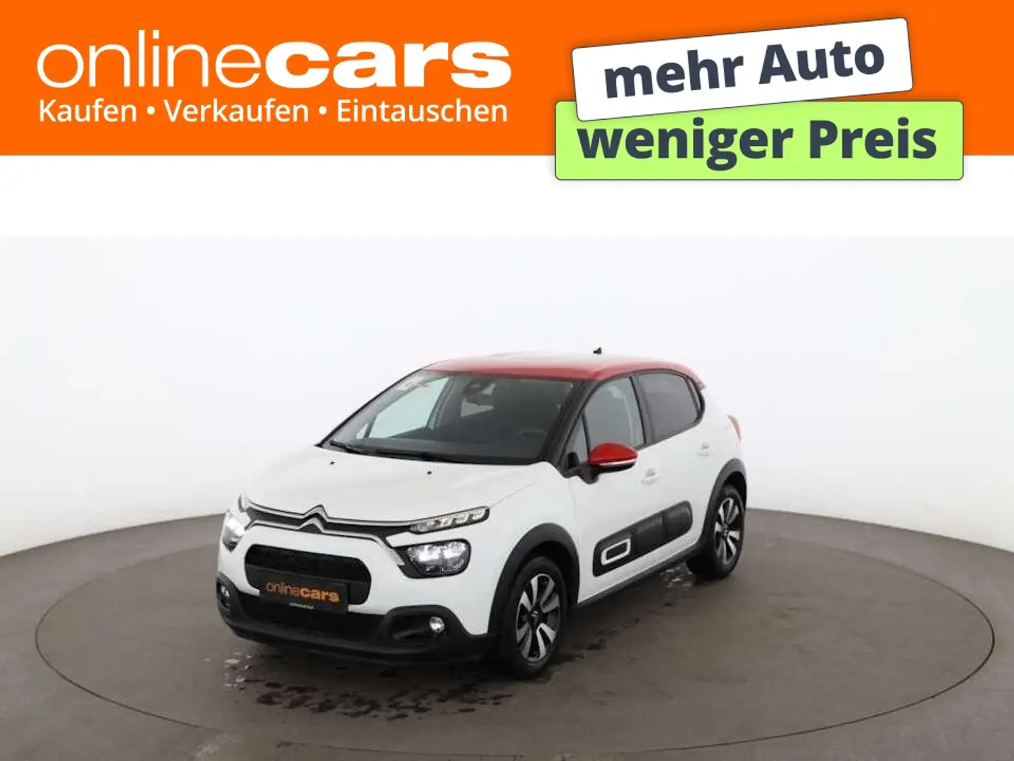 Citroen C3 1.2 PureTech 83 Shine LED TEMPOMAT KLIMA RADIO Weiß - 1
