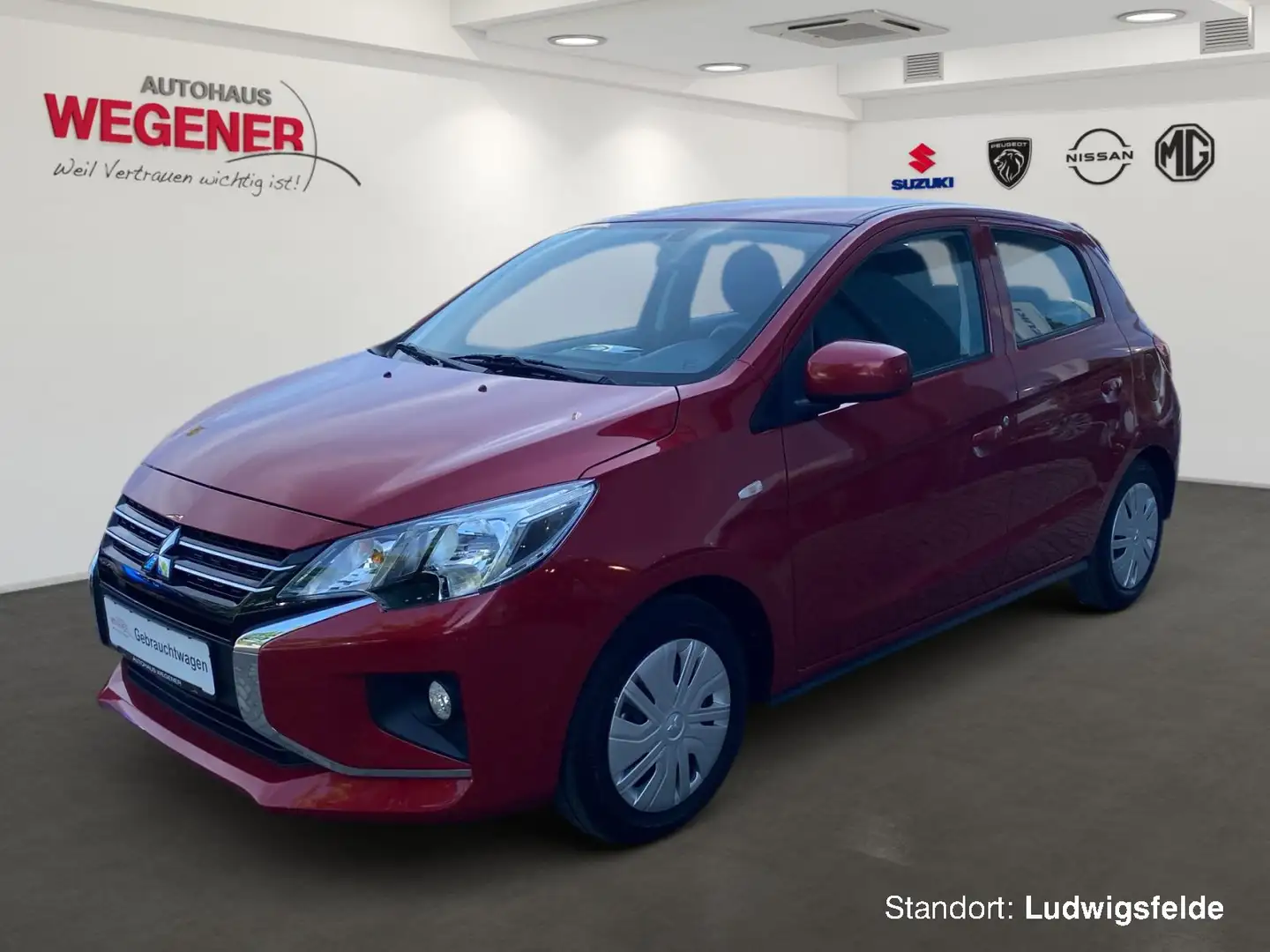 Mitsubishi Space Star SPACE STAR KLIMA Radio/CD 8-fach-bereift 1. Halt Rouge - 1