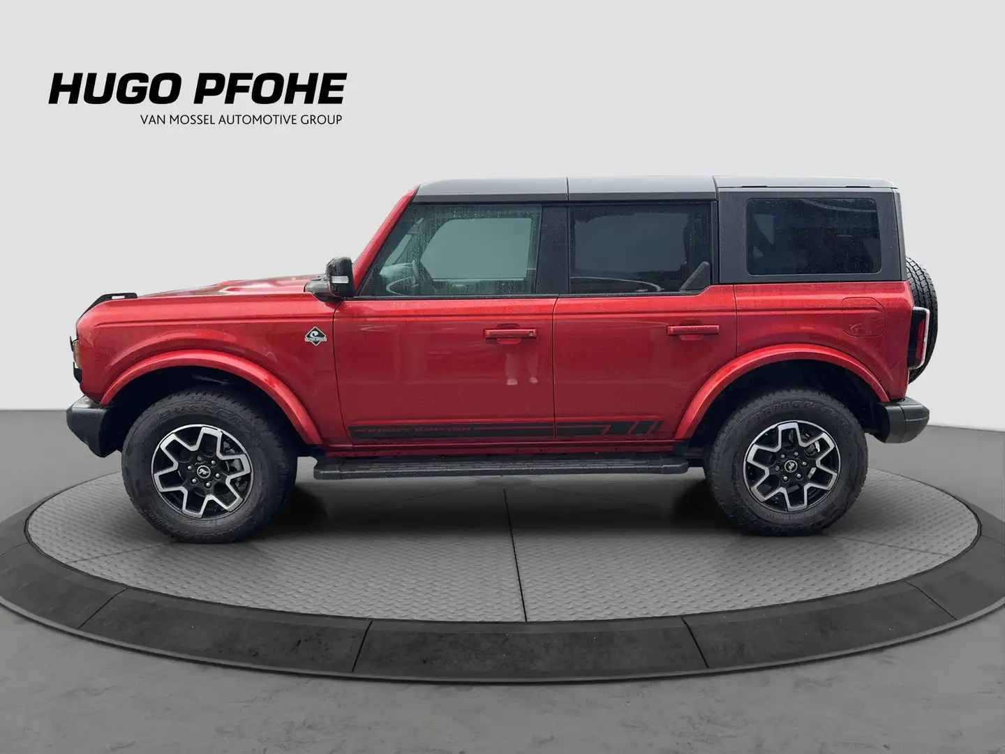Ford Bronco Outer Banks 2.7 EB 4x4 Autom LED ACC GJR Rouge - 2