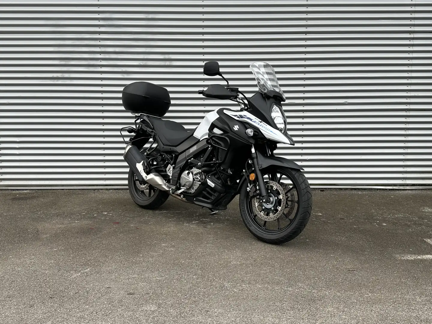 Suzuki V-Strom 650 Blanc - 2