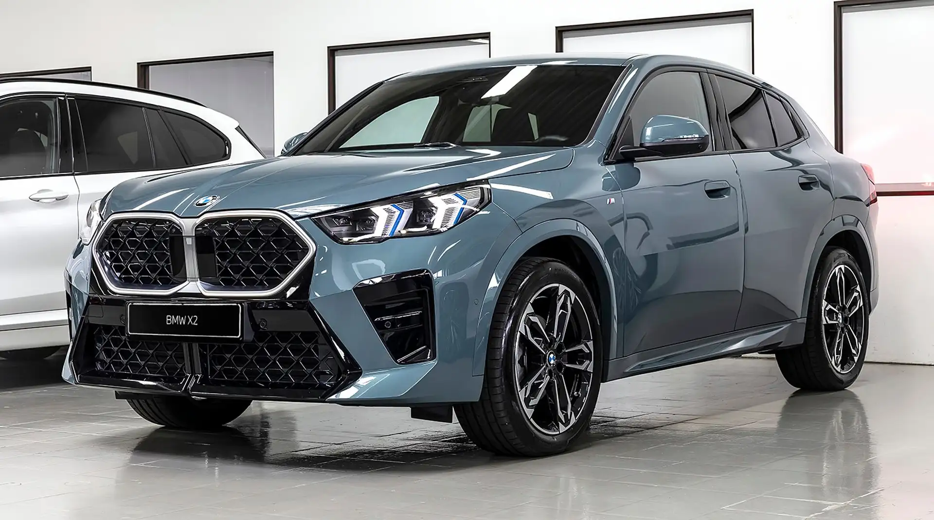 BMW X2 sd20d M-SPORT SAG LCP HUD DA+ MEMO 360° H&K 19" Grün - 1