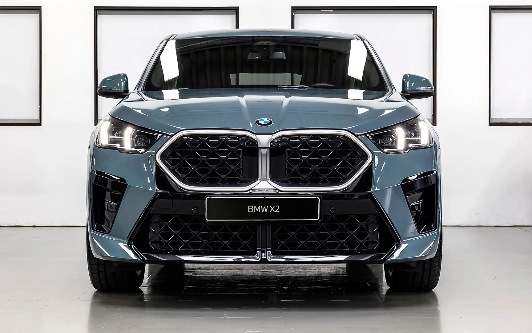 BMW X2 sd20d M-SPORT SAG LCP HUD DA+ MEMO 360° H&K 19" Grün - 2