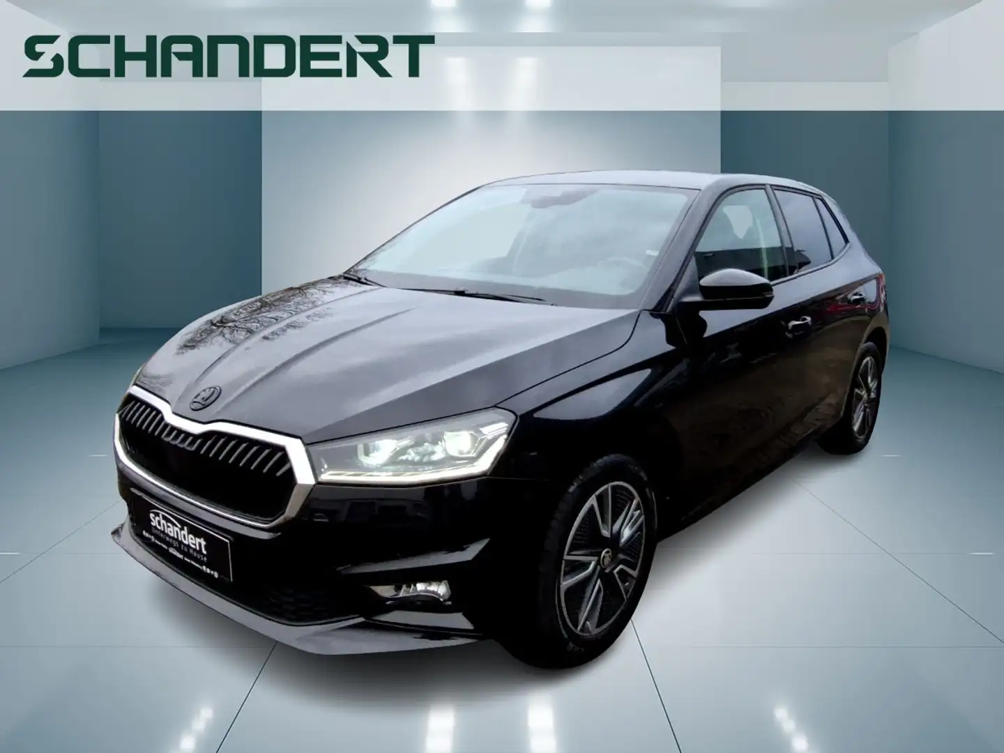 Skoda Fabia 1.0 TSI Tour LED Sitzhzg. PDC Klimaautomatik Schwarz - 1