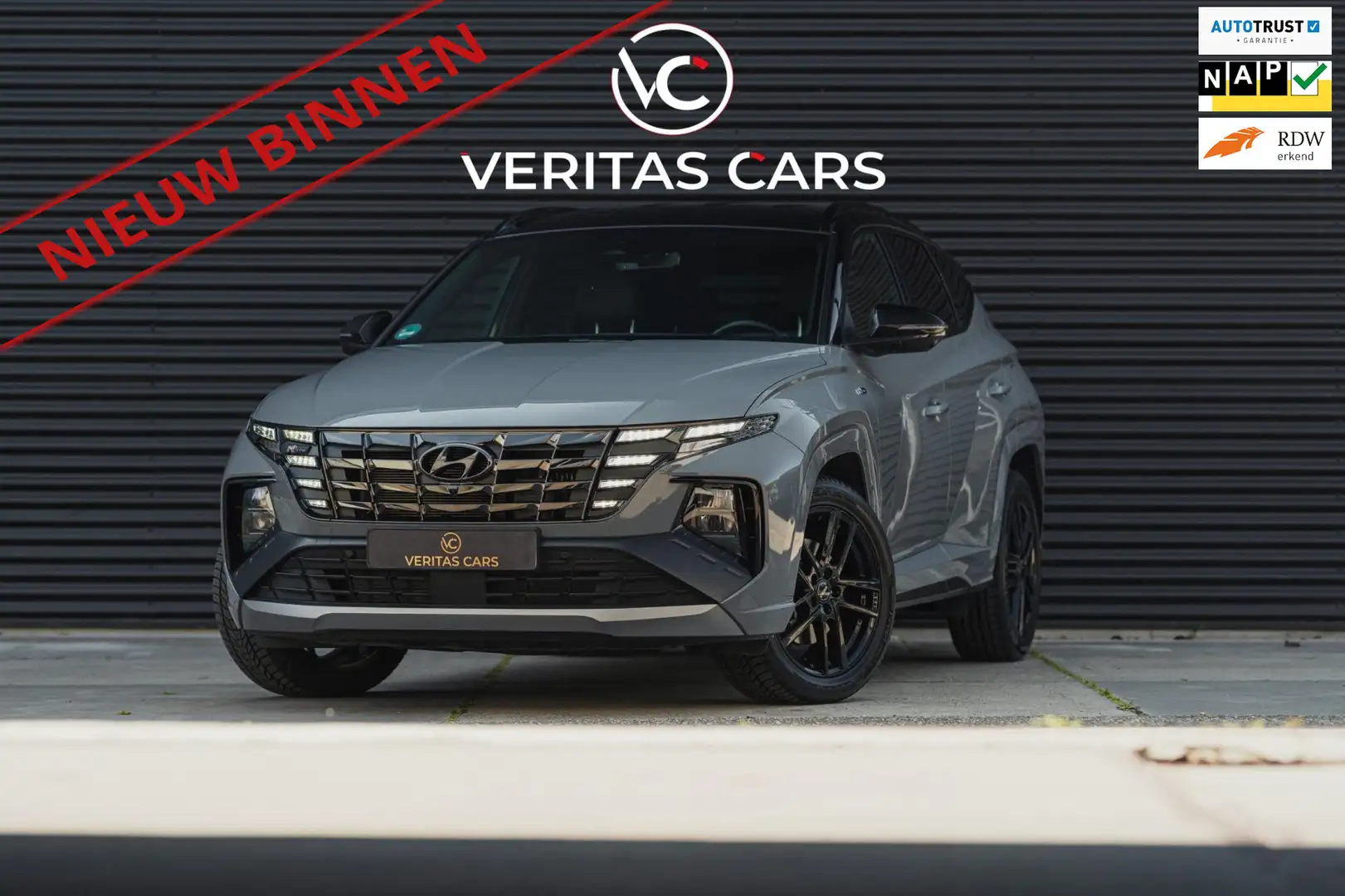 Hyundai TUCSON 1.6 T-GDI PHEV N Line Sky 4WD 180PK |BTW Auto|360° Grijs - 1