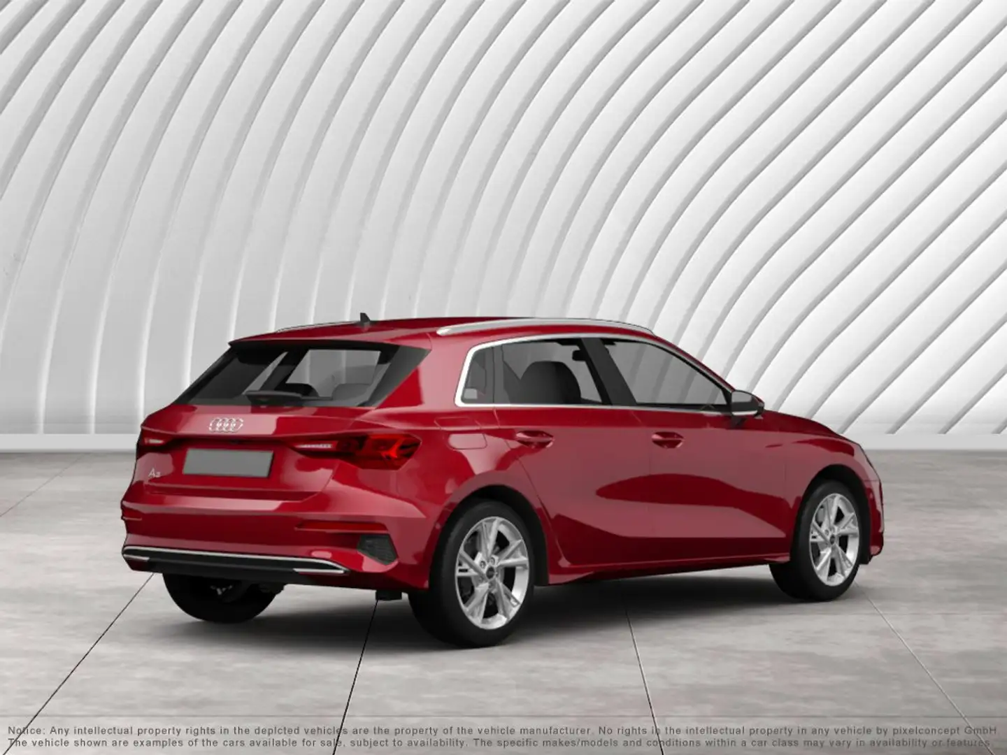 Audi A3 Sportback 40 TFSI e advanced LED PDC V+H DAB Rot - 2