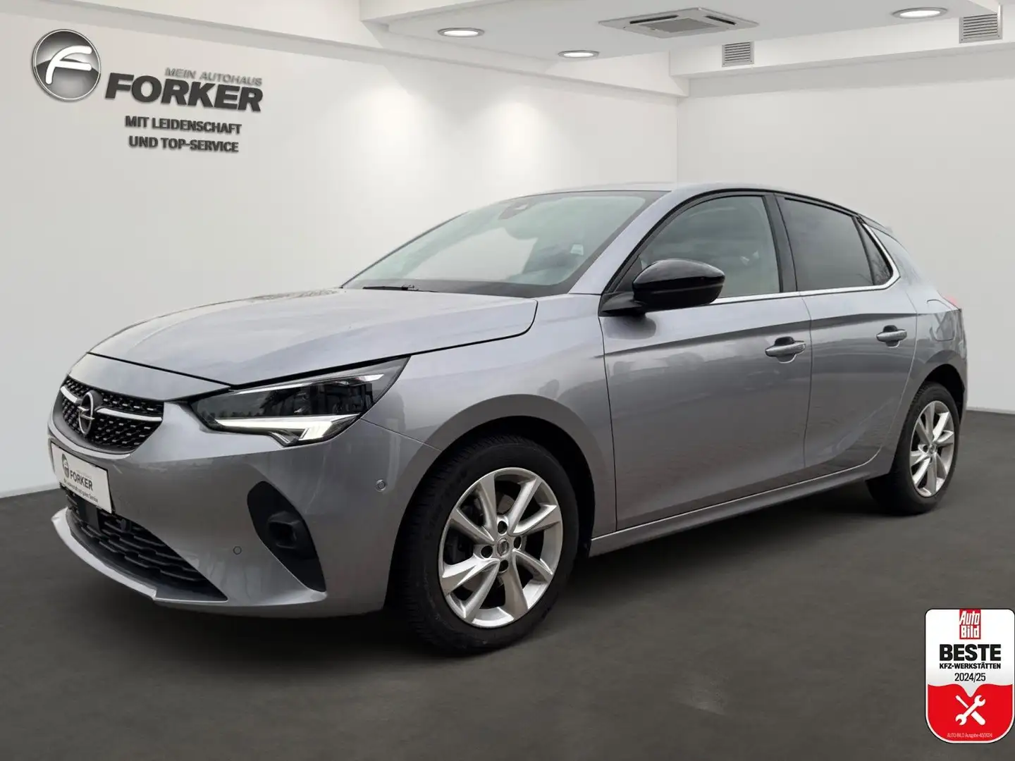 Opel Corsa 1.2 AT Turbo F Elegance Kamera LED Keyless Grau - 1