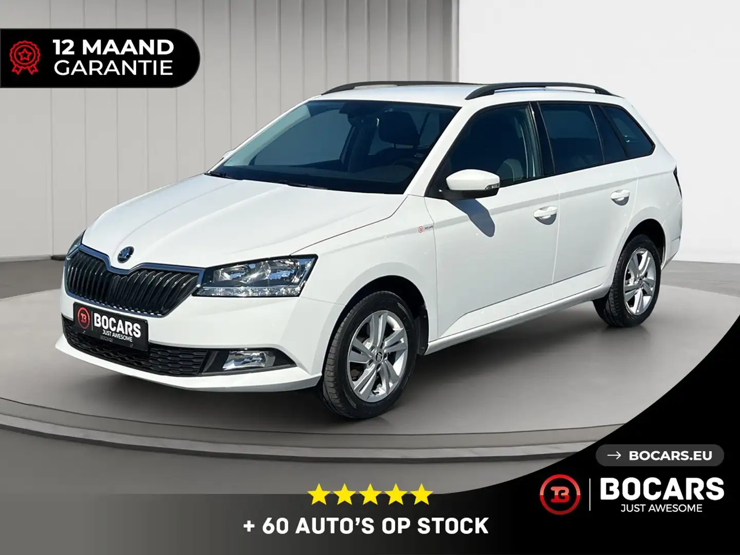 Skoda Fabia Combi 1.0TSI 110pk Ambition|Apple carplay | Camera Weiß - 1