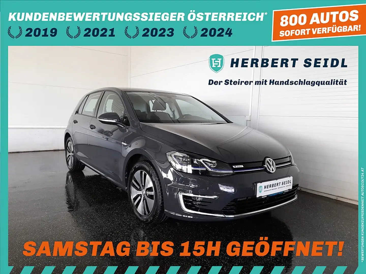 Volkswagen e-Golf VII 35,8kWh *CCS-LADEDOSE / LED / NAVI / WINTER... Серый - 1