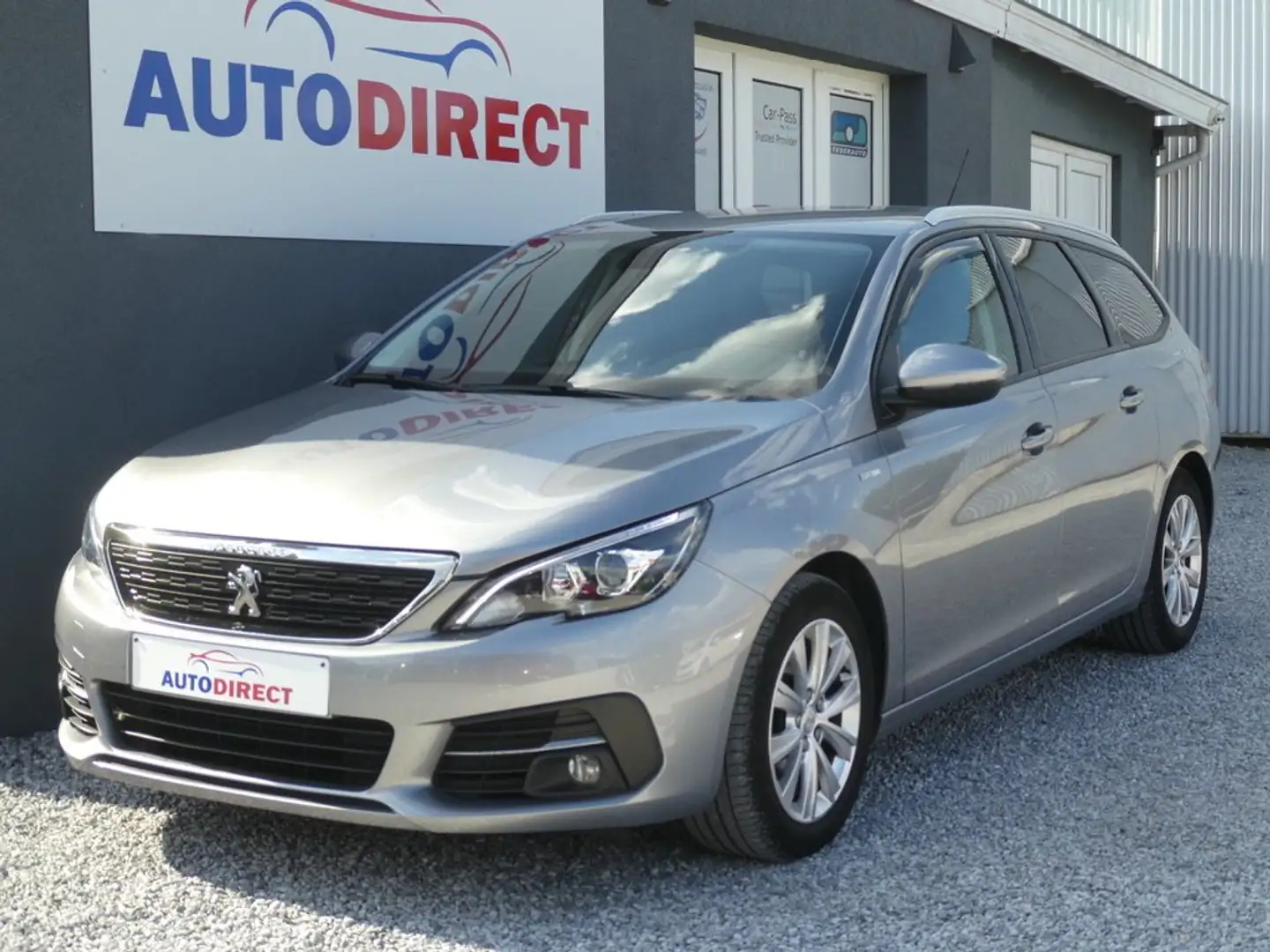 Peugeot 308 SW 1.2 Style Navi, Airco, Camera, Carplay, Dab Szary - 1