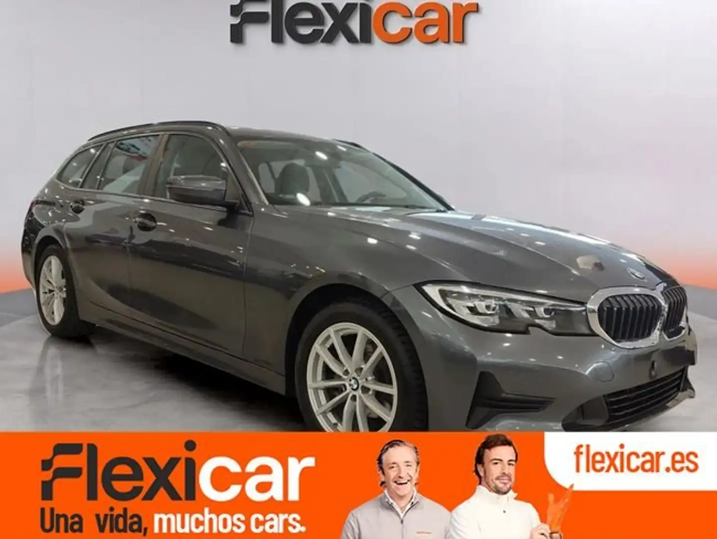 BMW 318 318d Touring Gris - 1