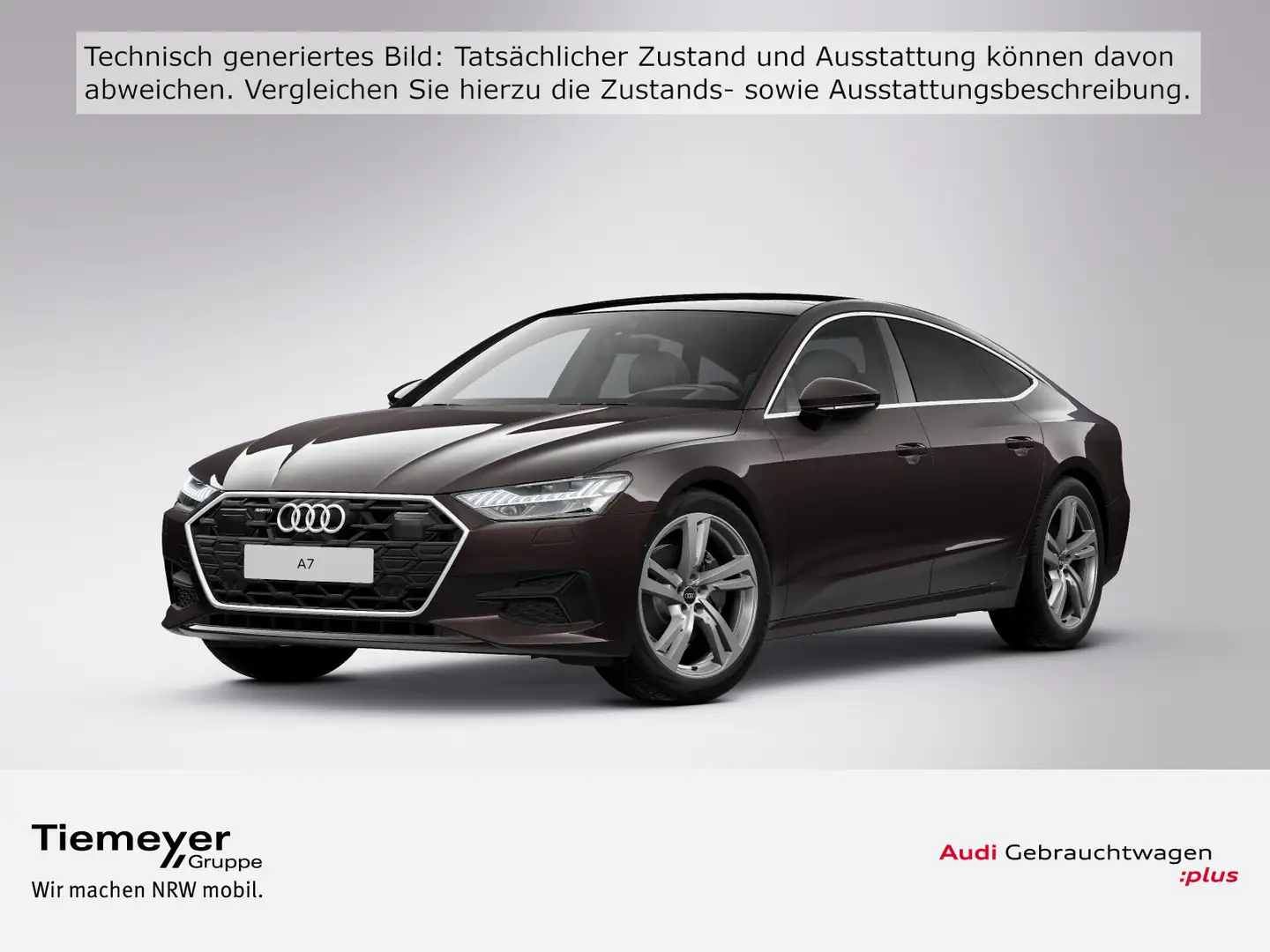 Audi A7 45 TDI Q UPE100 LM20 PANO AHK HD-MA Braun - 1