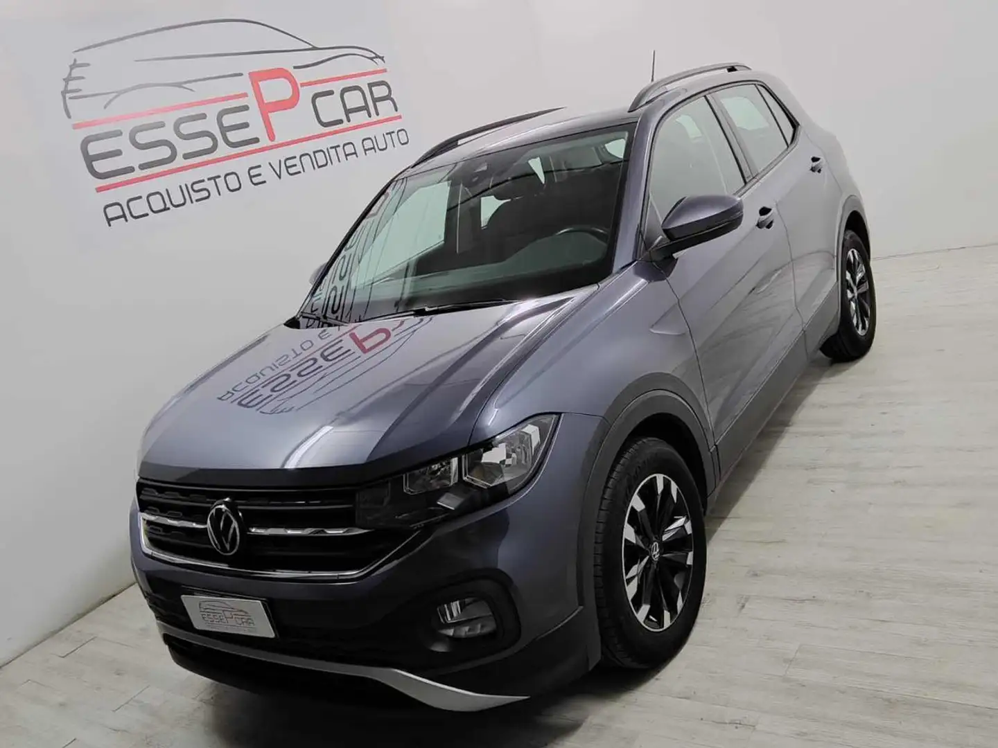 Volkswagen T-Cross 1.0 TSI 35.000KM Gris - 1