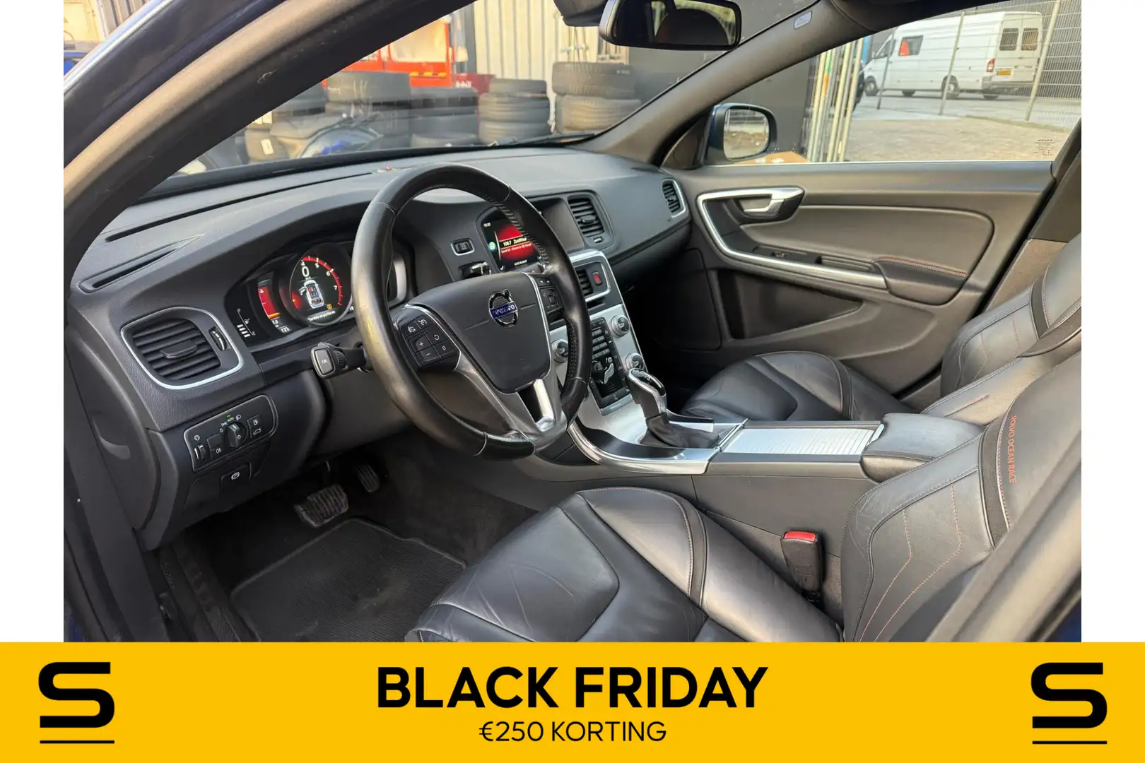 Volvo V60 2.0 T4 Ocean Race|Leder|1eig|StoelV|Garantie Blauw - 2