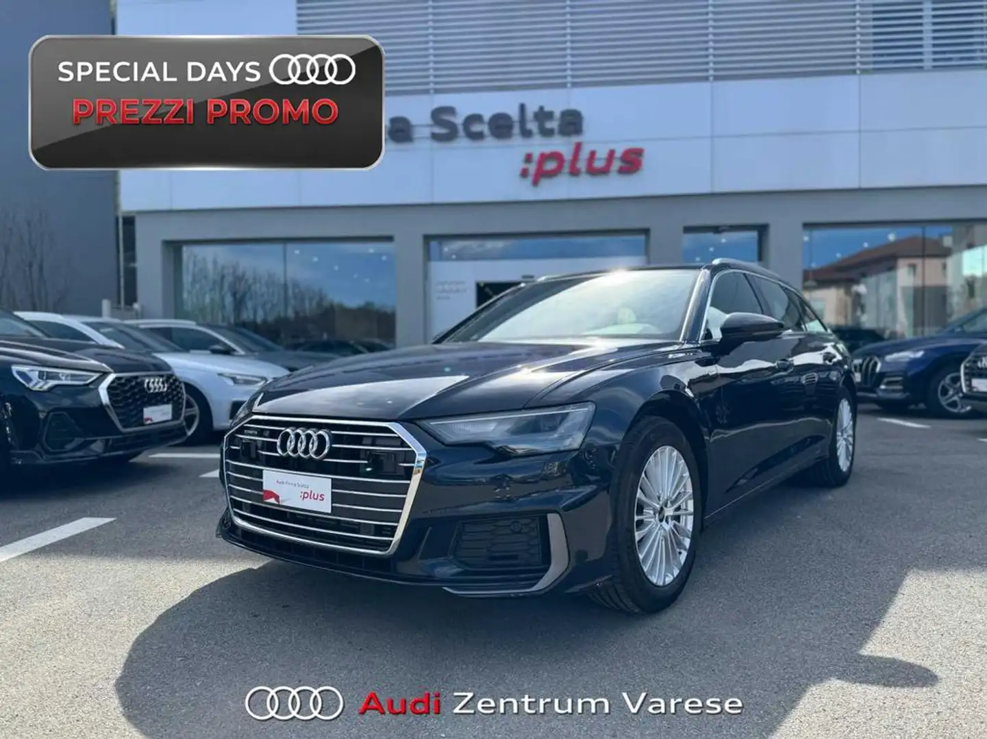 Audi A6 Avant 45 2.0 tfsi mhev 12V S line edition quattro Blau - 1