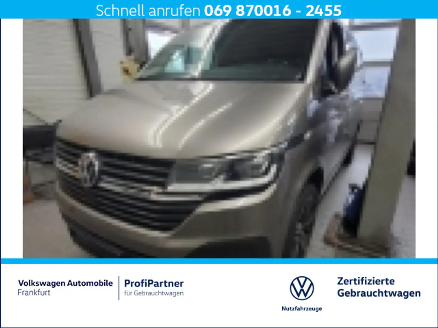 Volkswagen T6.1 Transporter T6.1 Kasten 2.0 TDI DSG Navi LED DAB+ Beige - 1