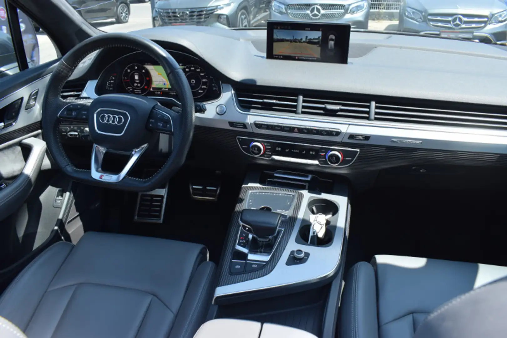 Audi SQ7 3.0 V6 TDI 272CH S LINE QUATTRO TIPTRONIC 7 PLACES Gris - 2
