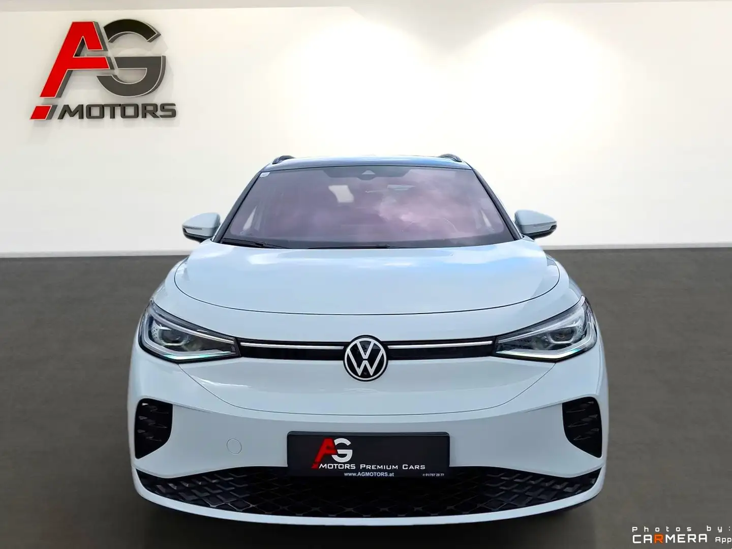 Volkswagen ID.4 GTX 77kWh/LED/360°Kamera/Navi/AHK/1.Besitz Weiß - 2