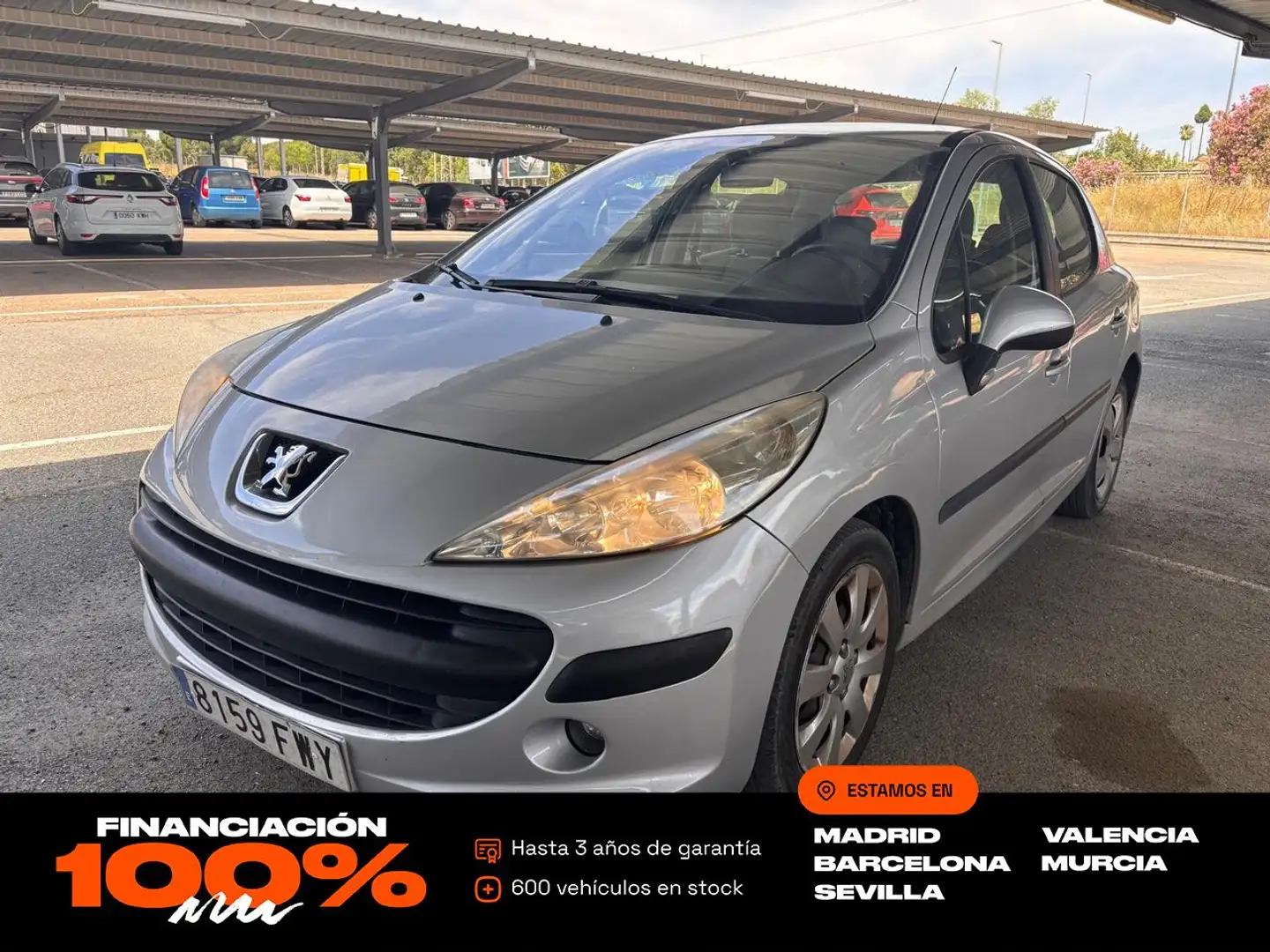 Peugeot 207 1.6i 16v XS Pack Plateado - 1