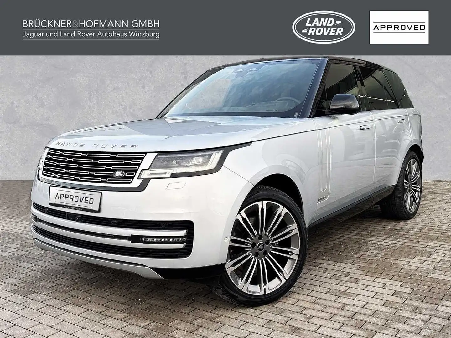 Land Rover Range Rover Diesel D350 Autobiography Standheizung/AHK/23Zoll Argent - 1