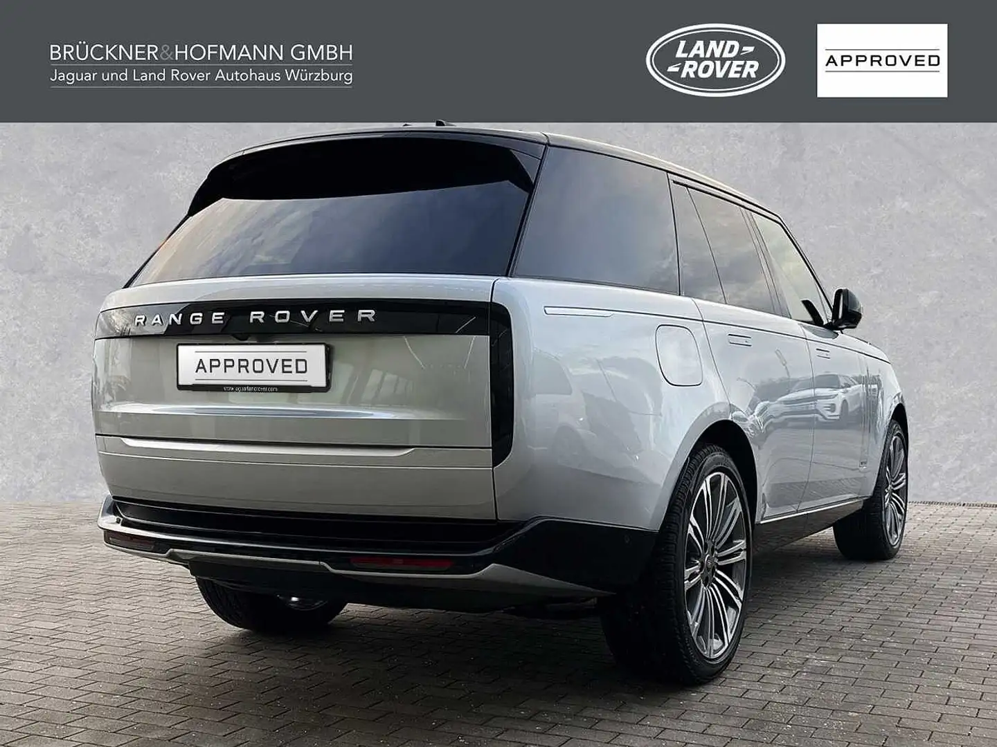 Land Rover Range Rover Diesel D350 Autobiography Standheizung/AHK/23Zoll Argent - 2