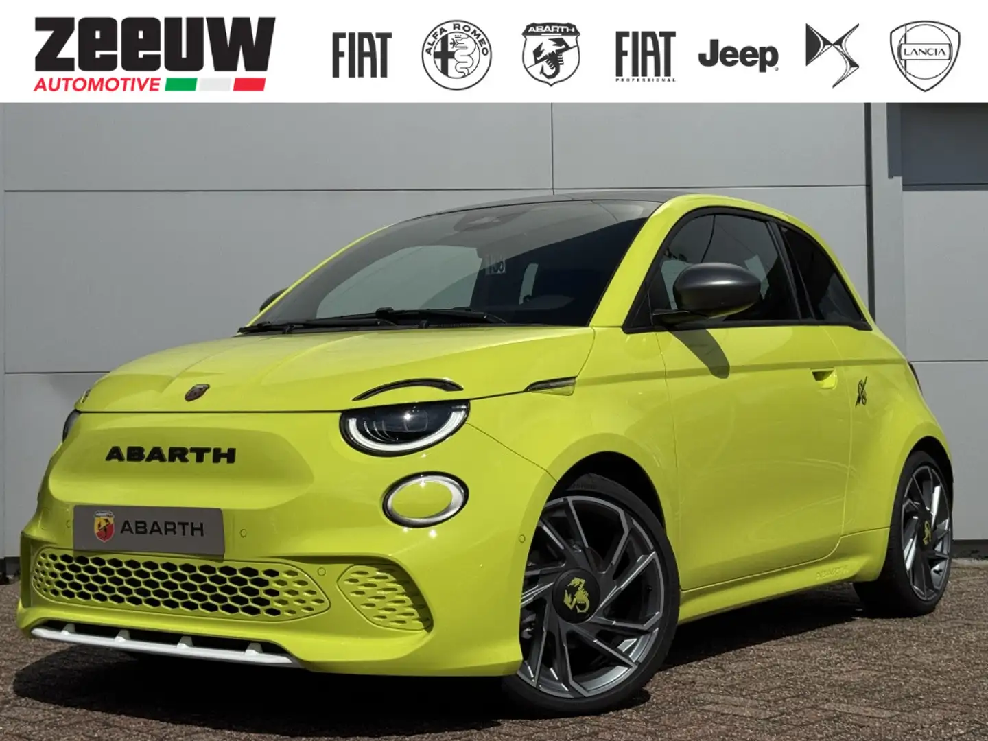 Abarth 500e Scorpionissima 155 PK | full option Verde - 1
