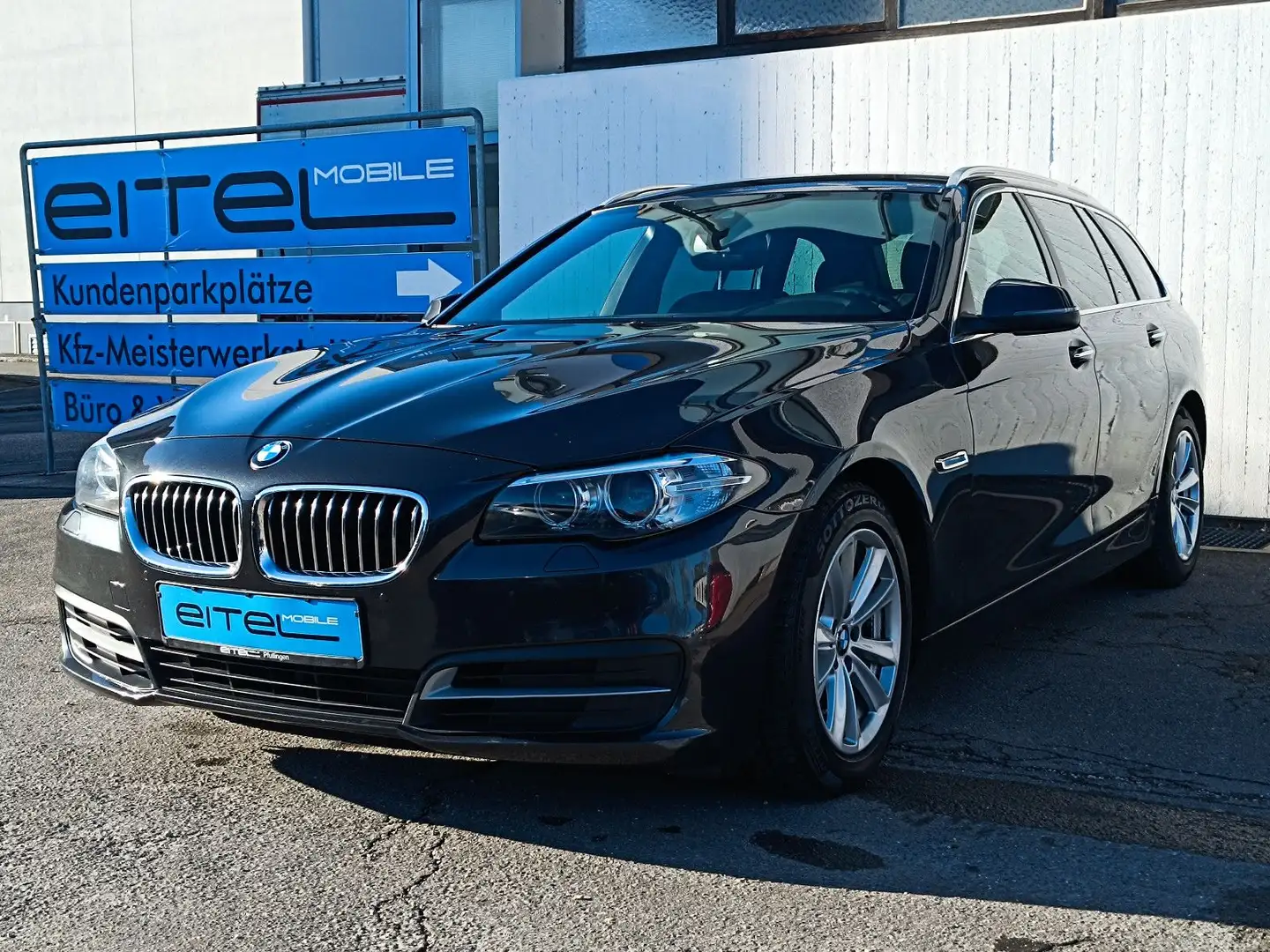 BMW 525 d Touring Standheizung Leder Navi Gris - 1