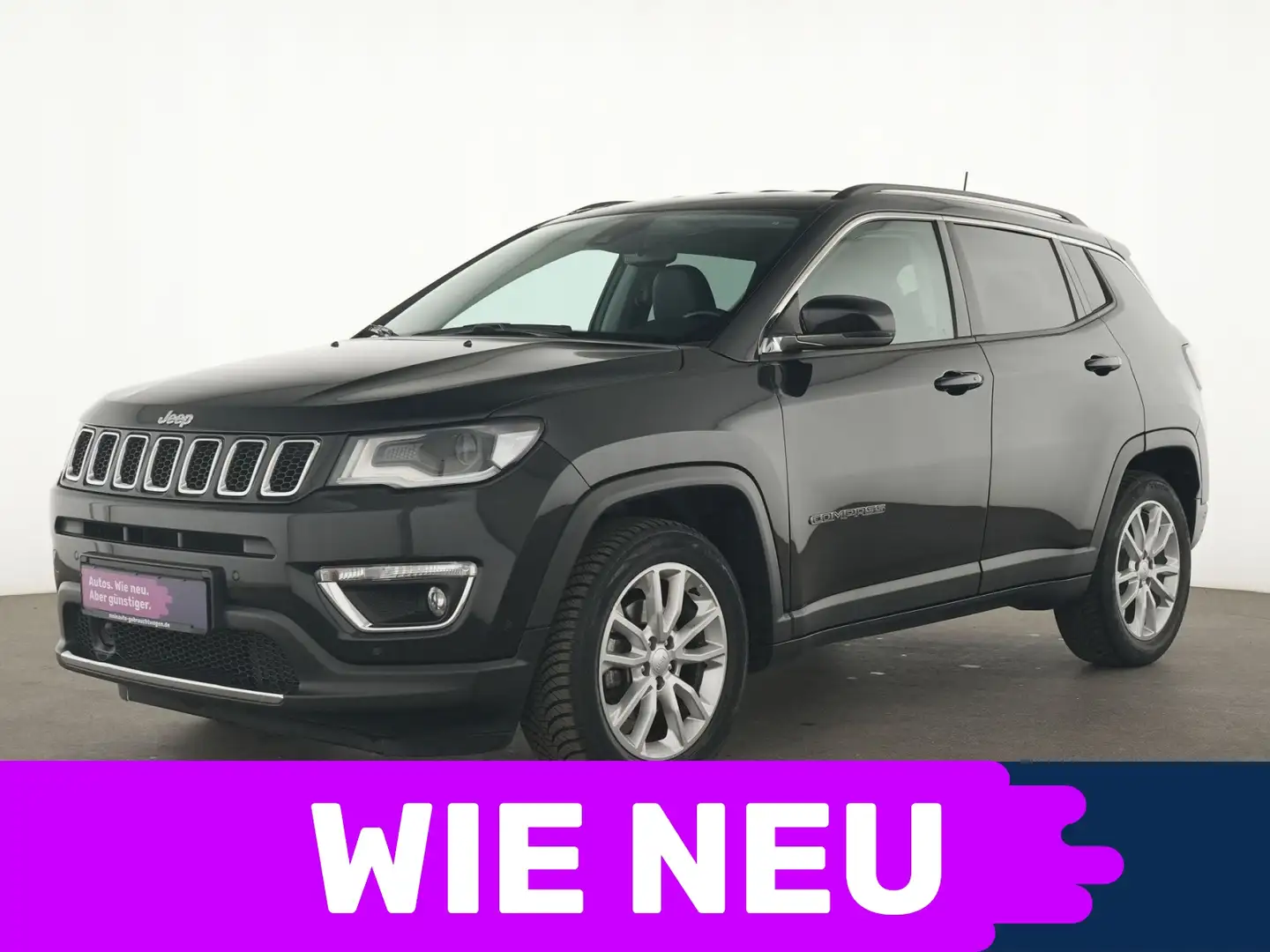 Jeep Compass Limited Navi|Xenon|AppleCarPlay|PDC|SHZ Nero - 1