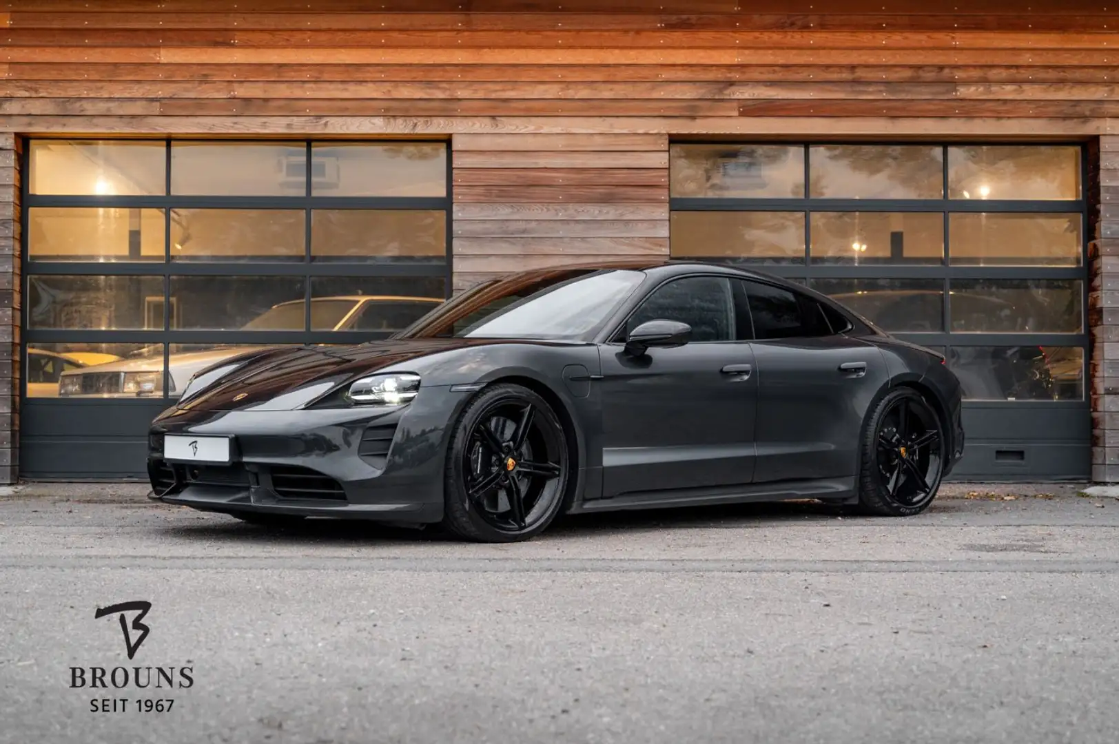 Porsche Taycan Turbo S 760PS |OleaLeder|Burmester|HUD Grau - 1