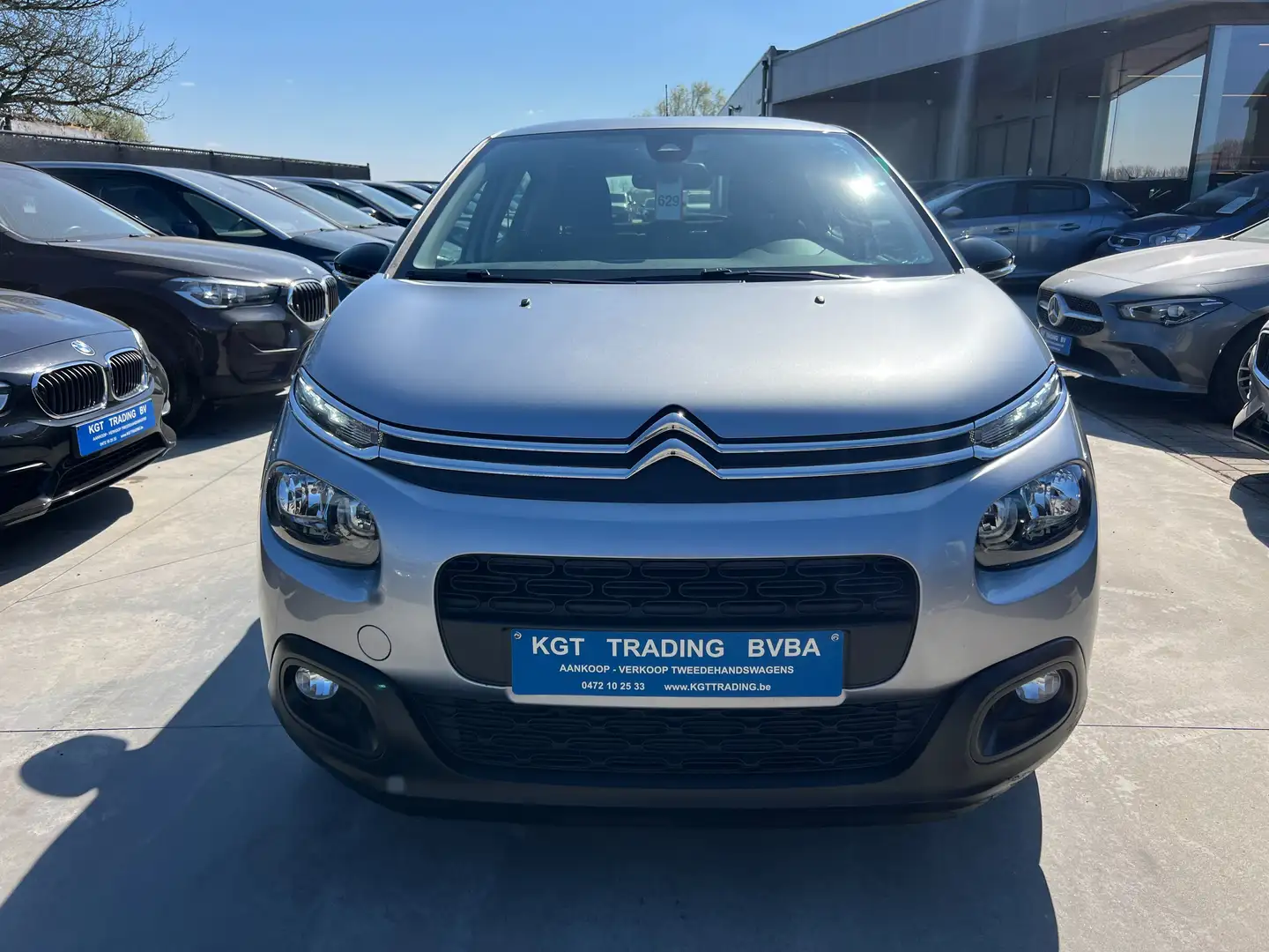 Citroen C3 1.2i PURETECH NAVIGATIE CARPLAY DAB PDC BLUETOOTH Gris - 2