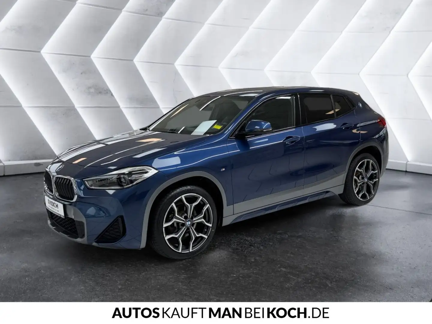 BMW X2 sDrive18d M Sport X NAVI TLEDER PDC KAMERA LED Bleu - 2