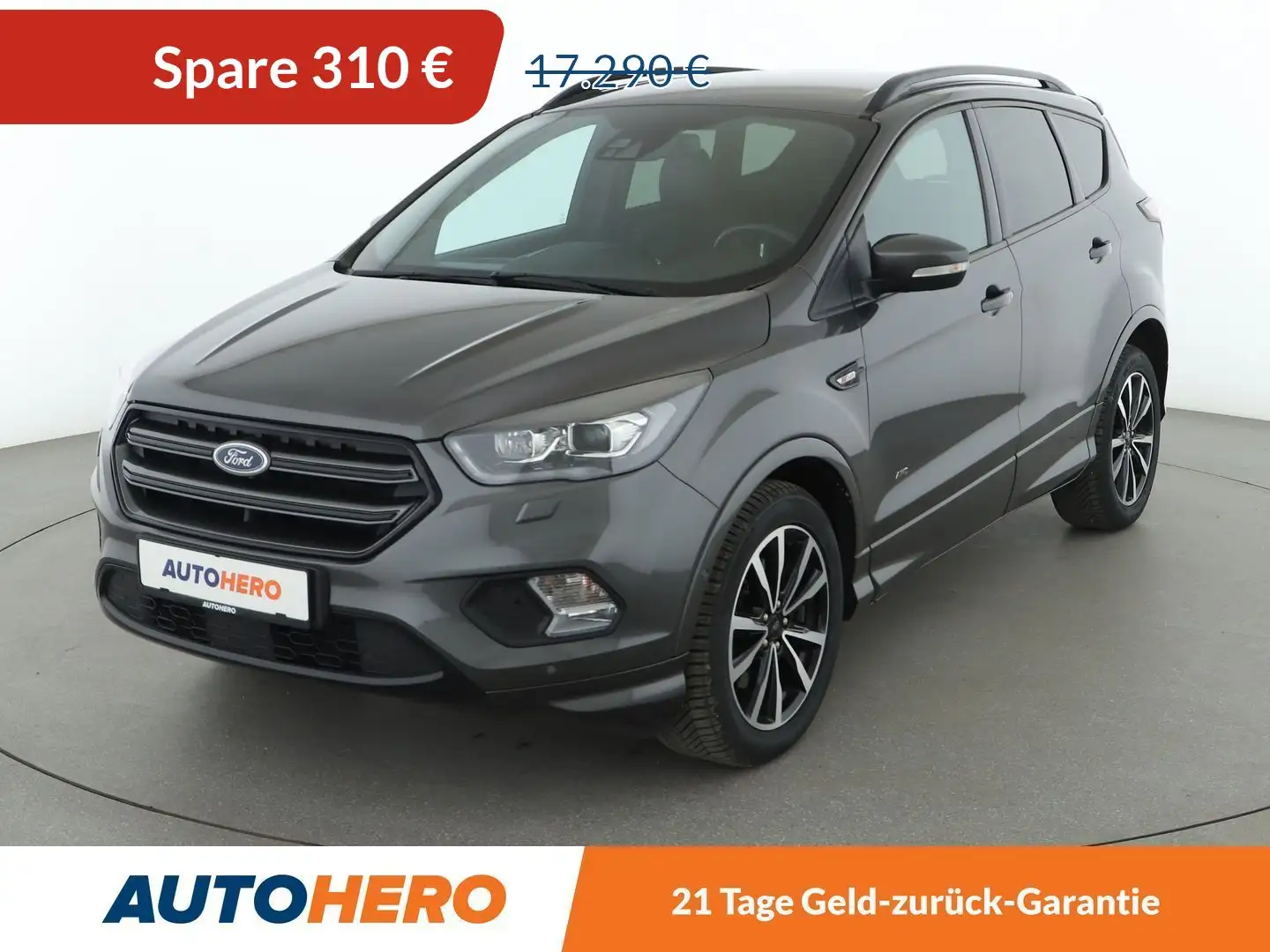Ford Kuga 1.5 EcoBoost ST-Line Aut.*NAVI*XENON*PDC*SPUR* Grau - 1