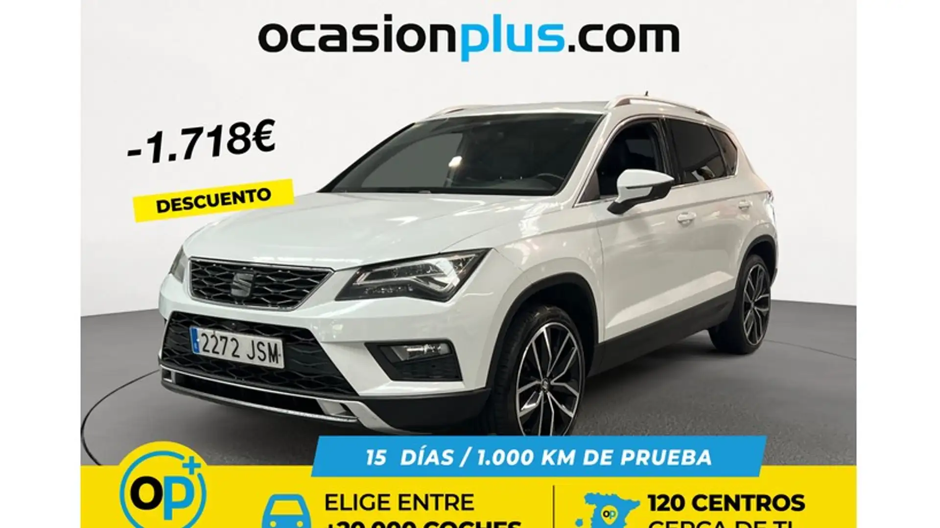 SEAT Ateca 2.0TDI CR S&S Xcellence 4Drive DSG7 190 Blanc - 1
