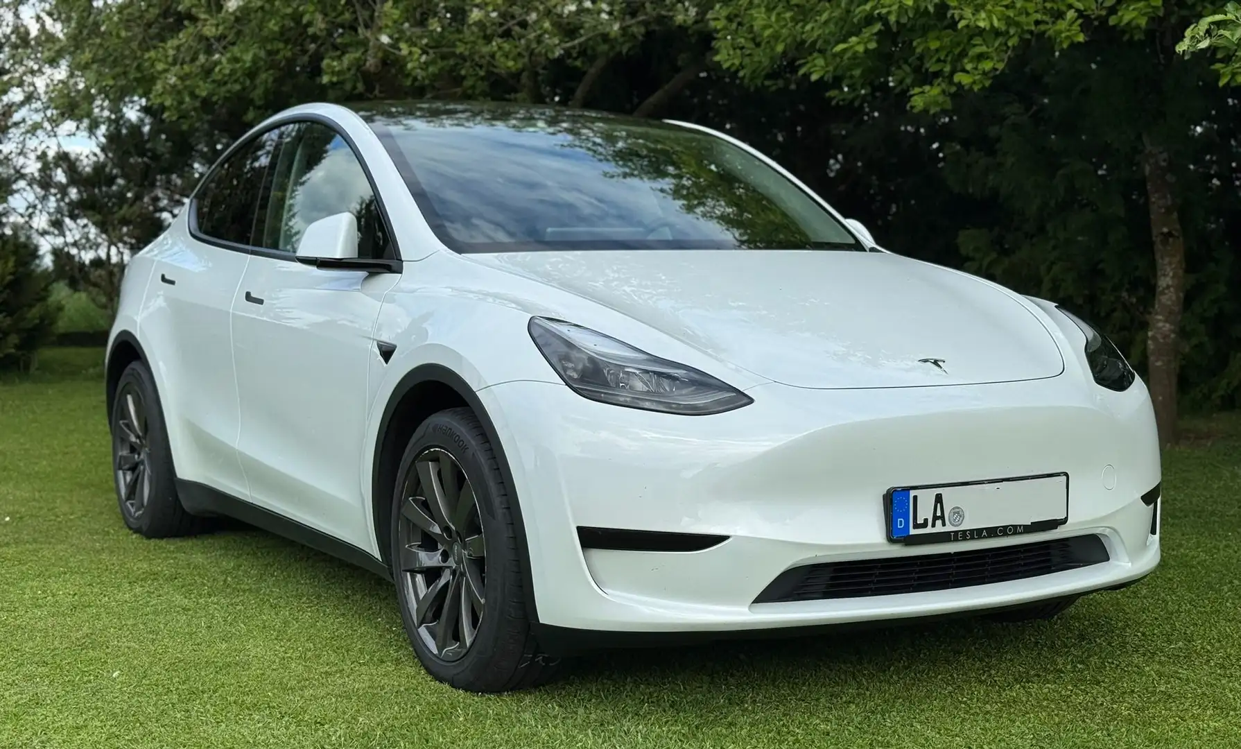 Tesla Model Y Standard Range AHK RWD LED BYD Weiß - 1